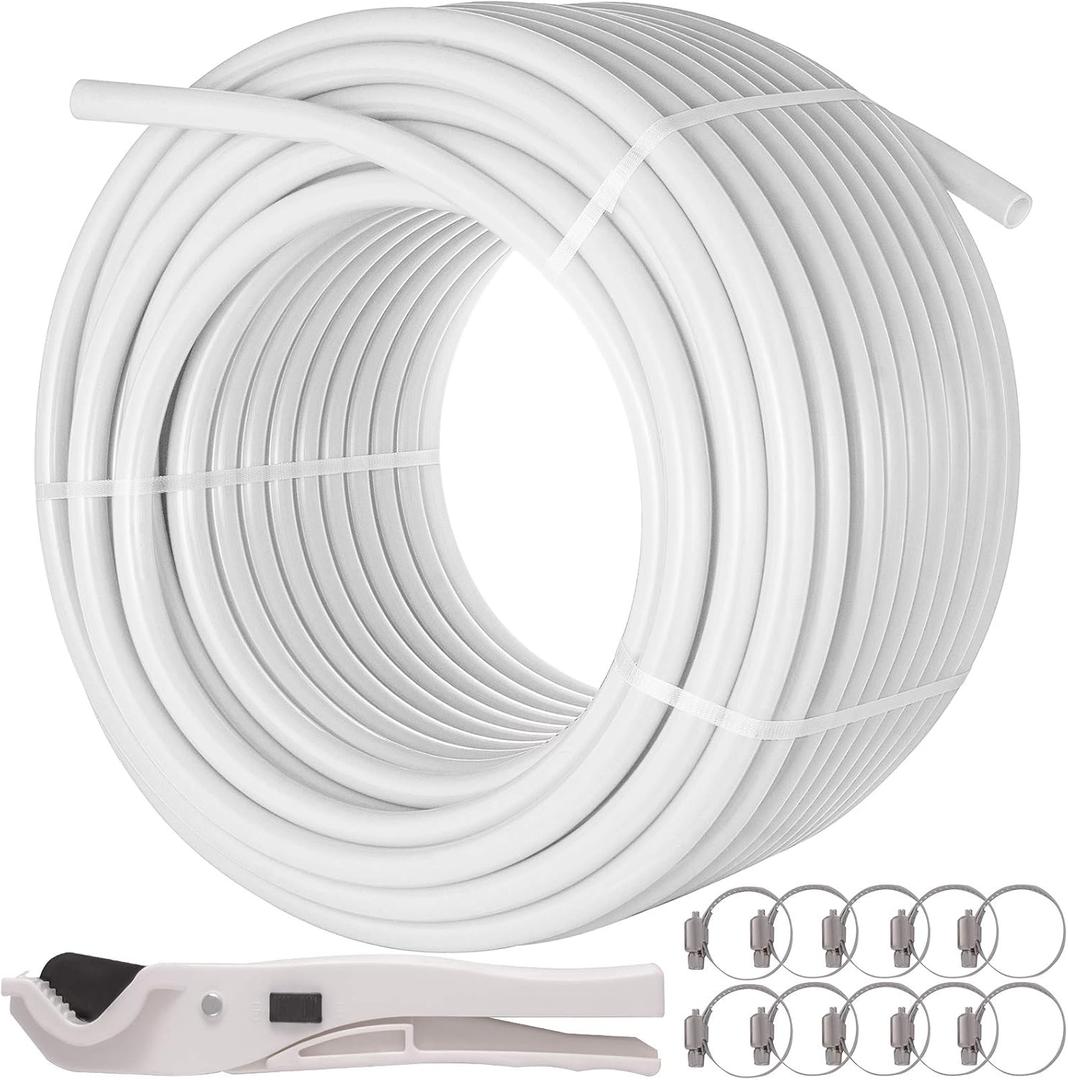 VEVOR Oxygen Non-Barrier Pex-B Tubing,1",White
