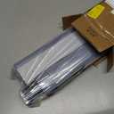 LazBlinds No Drill Cordless Cellular Shades, 27" W x 64" H, Dark Grey