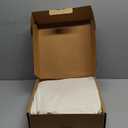 Double Stitch 100% Organic Cotton Duvet Cover - Soft 3 Piece Bedding Set Queen Size, 300 TC Luxury Hotel Sateen Weave, GOTS Certified Long Staple Cotton, Made in India, Coconut White (02 - Coconut Milk)