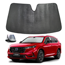 Windshield Sun Shade | 5-Layer Bubble Foldable Thicken Car Front Window Sunshade Sun Visor Protection CR-V Accessories - Blocks Heat & UV Rays