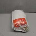 VOGOL White Sheer Curtains for Living Room, Trees Embroidered Voile Curtain Panels for Dining Room, Rod Pocket Window Treatment 96 Inches Long, 2 Pieces