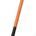 Small Shovel 43.3Inch Durable Metal Shovel for Digging Small Spade Shovel Garden Shovel for Gardening Digging Camping Farming and Outdoors, Orange
