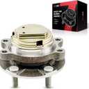 Torchbeam 513334 RWD Front Wheel Hub Bearing Assembly for 2008-2013 Infiniti G37, 2014-2023 Infiniti Q50, 2009-2020 Nissan 370Z, Infiniti G35 FX35 M35 Q60 Wheel Bearing 5 Lugs
