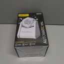 Bubble Machine, Automatic Bubbles Blower for Kids Toddlers, 360 Leak-Proof & 90 Adjustment Battery Operated Bubble Toys with LED Light - Gifts for Boys, Girls, Outdoor, Birthday, Halloween Party (Black)