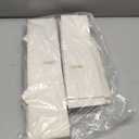 Cotton Linen Drawer Organizer for Baby Clothes, 12Pack Multi-Size Nursery Dresser Dividers for Clothes, Premium Foldable Storage Bins for Bedroom, Closet and Diaper Table, Beige