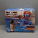 Toddler Basketball Hoop Indoor, Adjustable Mini Kids Basketball Goal Hoops Set with 4 Balls for Ages 1-5, Funny Outdoor Poolside Sport Toys Toddlers for Boys Girls