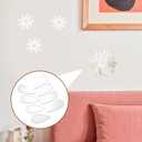 0.5x1 Inch Self-Adhesive Mosaic Tiles, 0.8mm Thick Fancy Tiny Mirror, 200Pcs Teardrop Shape Small Mirrors for Crafts, Silver DIY Mirror Mini Mirrors Wall Stickers for Crafts Art Wall Door Home Decorat