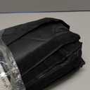 LIAMST Magnetic Thermal Insulated Door Curtain, Fits Door Size 36" x 82", Center Opening, Durable Oxford Cloth & Thicken Polyester Fiber, Weighted Bottom, BBB01 (Black)