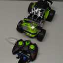 1:18 RC Monster Truck for Boys, Kids 4-7-8-12, All-Terrain Off-Road Remote Control Car with LED Lights & Spray, 40 Min Playtime, 2.4GHz Fast Response Graffiti Jeep Toy Gift RC Car for Kids