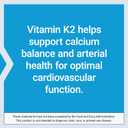 Life Extension Low Dose Vitamin K2 Supports Arterial Health Non-GMO, Gluten-Free 90 Softgels