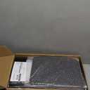 Rolling TV Stand with Shelf for 23-65 inch TVs up to 88lbs, Portable Mobile TV Cart with Silent Wheel, Tilt & Height Adjustable Universal Corner TV Stand for Bedroom, Living Room, Office (Black)