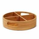 Core Bamboo,Lazy Susan,Dimensions 11.81 in x 11.81 in x 3.74 in