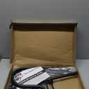 79 Inch Double Shepherds Hooks for Outdoor, Heavy Duty Bird Feeder Pole with 5 Prongs Base for Hanging Lantern, Hummingbird Feeder, Lightweight Plant, Shepherds Hook for Bird Feeders for Outside