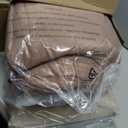 Monbix California King Comforter Set 7 Pieces Brown Bed in a Bag