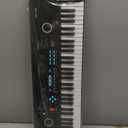 61 key keyboard Piano,Portable Electronic Digital Piano,Built In Dual Speakers,External Microphone,Power Plug,Rich Teaching Content,Multi-Functional Electronic Piano Suitable For Beginners kkek5 (black)