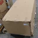 TCE Storage, Metal Cabinet, Perfect for Organizing Garage and Tools, Black/Grey