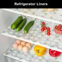 Cooyes Shelf Liner Premium Non-Adhesive Cabinet & Drawer Liner for Kitchen Waterproof Shelf Paper with Modern Pattern Durable EVA Cabinet Mat Easy to Cut 17.5" W x 120" L