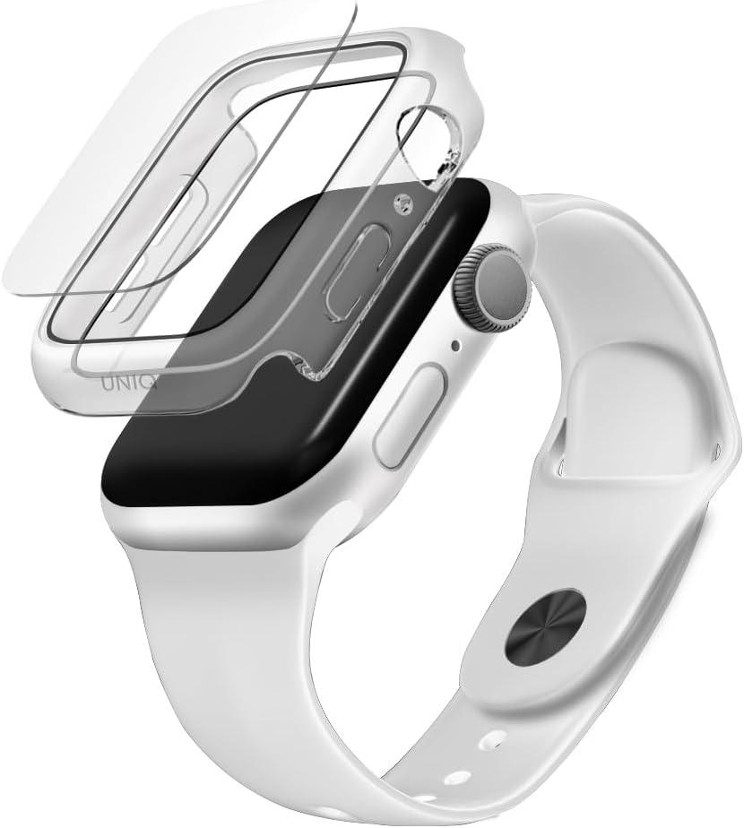 UNIQ Nautic Apple Watch 41mm Case (Clear) | with Face Cover