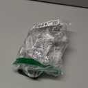 Zhengmy Christmas Stocking Holders for Mantle Weighted Stocking Holder Fireplace Hangers for Xmas Holiday Party Decoration (Stainless Steel,Silver,4 Pcs)