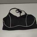 Aoxjox Women's Workout Sports Bras Fitness Training Gym Lexi Lined Bra Yoga Crop Tank L