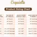 *Premium* White table cover 54 x 108