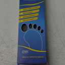 Plantar Fasciitis Feet Insoles Arch Supports Orthotics Inserts Relieve Flat Feet, High Arch (Mens 8-8 1/2 | Womens 10-10 1/2) (Gray)