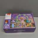 Sluban Amusement Park Ferris Wheel Castle Building Set, STEM Educational Toy Building Blocks Set Gift for Boys & Girls Ages 6-10 (Ferris Wheel Castle)