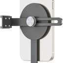 TechMatte Tripod Mount for MagSafe Compatible with iPhone 17 16 15 14 13 12 Series- Lightweight and Compact - Cold Shoe Mount Included