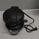 Hamilton Beach Breakfast Sandwich Maker with Egg Cooker Ring, Customize Ingredients, Perfect for English Muffins, Croissants, Mini Waffles, Perfect White Elephant Gifts, Black (25477) (Single)