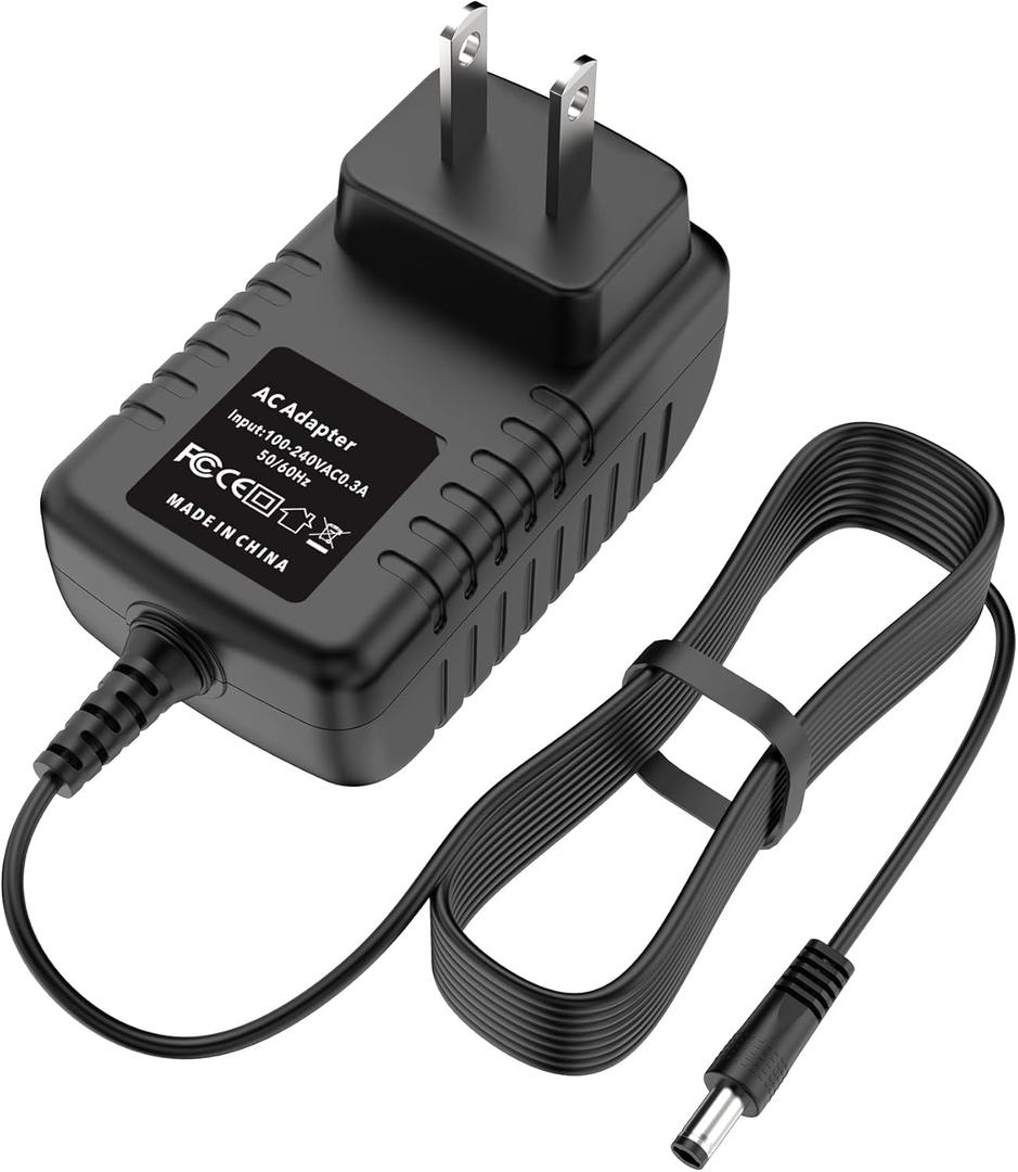 AC DC 12v 500mA 450mA 350mA 250mA 150mA 50mA for Center Positive 5.5mmx2.5mm AC Adapter Power Supply Cord PSU