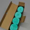 Compostable Trash Garbage bags, AYOTEE 13-15 Gallon Tall Kitchen Trash Bags, Heavy Duty Unscented 1.18Mils 55 Liter,60 Count, Strong Thicken Rubbish Waste Can Liners for Kitchen Garden Home