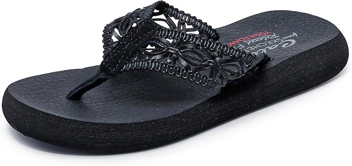Skechers Women's Asana-Ocean Breezer Flip-Flop, Size 9