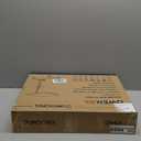 Seville Classics Airlift Mobile Height Adjustable Laptop Stand Computer Workstation for Sitting Classroom Home Office Medical Table w/Wheels, Flat Desk 24", Black