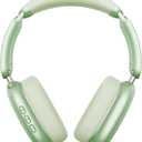 Wentronic Y02 Active Noise Cancelling Headphones, Wireless Over-Ear Bluetooth 5.4 Headphones, Multiple Modes, 60H Playtime, Hi-Res Audio, Big Bass, Foldable Lightweight for Travel Home Office, Green