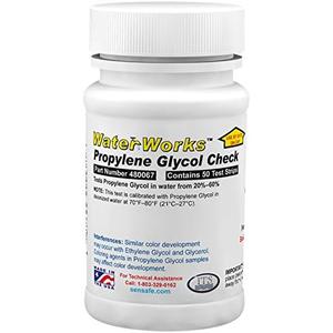 Industrial Test Systems 480067 WaterWorks Propylene Glycol Check Test Strips, (Exp 11/2027