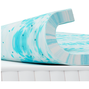 4 Inch Mattress Toppers Memory Foam Cooling Gel Infused for Enhanced Comfort, CertiPUR-US Certified Breathable Bed Topper Pad with Support for Sleeper Sofa Couch RV Camper, Twin XL