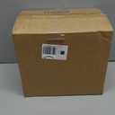 Homeanda Jewelry Box for Women with Glass Lid, 5 Drawers Jewelry Organizer and Storage for Necklaces, Rings, Earrings, Bracelets, Gift for Girls and Teens,PU Leather (White)