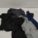 BALENNZ Athletic Shorts for Men with Pockets and Elastic Waistband Quick Dry Activewear (Medium, 5 Pack Black, Black, Navy, Dark Grey, Light Grey)