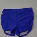 Pink Queen Women's High Waisted Swim Bottoms Bathing Suit Board Shorts Ruched Tummy Control Swimsuit Bottom (X-Large)