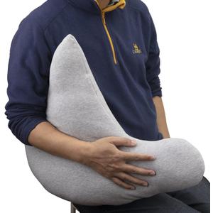 Shoulder Surgery Pillow, Rotator Cuff Pillow, Side Sleeper Pillow for Neck and Shoulder Pain and Shoulder Relief (Gray)