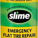 Slime 10011 Flat Tire Puncture Repair Sealant, Emergency Repair for Highway Vehicles, Suitable for Cars/Trailers, Non-Toxic, eco-Friendly, 16 oz Bottle