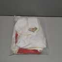 Dagmar Girls' Christmas Costume, Children's Cheerleader, Mesh Top, Short Skirt, Hooded Coat Set (4-5 Years, Red)