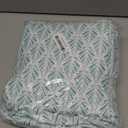 Amazon Basics Lightweight Breathable Brushed Microfiber 4-Piece Bed Sheet Set with 14-Inch Deep Pockets, Wrinkle Resistant, Queen, Aqua Fern, Printed