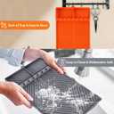 Blackstone Silicone Griddle Tools - 15.7in11.2in Spatula Mat with Drip Pad, Side Shelf Mat for Griddle Accessories, Waterproof, Oil-Proof (Gray)