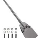 SDS Max Floor Scraper, Firecore 6 Inch SDS Max Thinset Removal Chisel Bits Scaling Chisel Tool for Rotary Hammer Drill, Steel Shovel Bits for Removing Vinyl Flooring VCT Tiles Linoleum Concrete Mortar