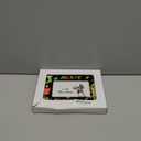 party greeting Merry Christmas Ceramic Photo Frame Winter Decorations Holiday Gifts Horizontally Used Christmas Gift 4x6inch Frame Suitable for Desktop Use(Black Merry Christmas)