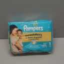 Pampers Swaddlers Diapers, Size 1 (8-14 lbs), 32 Count, Absorbent, Keeps Baby Dry and Comfortable, Skin Safe Disposable Baby Diaper 