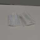 Plastic Bar Soap Holder Soap Saver Tray Bar Dish Self Draining Dishes for Sponge Dryer Bathroom Toilet Shower Kitchen Restaurant Counter(Clear,5 Pieces)