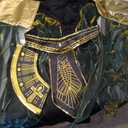 Morph Cleopatra Plus Size Egyptian Costume for Women - Halloween Dress Size XL Black/Gold