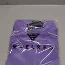 M MAELREG Golf Vests For Men Dry Fit Lightweight Moisture Wicking Performance Sports Breathable Golf 1/4 Zip Pullover Men (Large, Lavender)